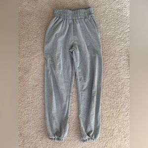 Five Dancewear YXL girls pebble gray dance workout airbrush joggers like new